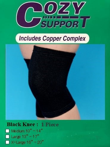 105 Knee Standard (BLK) - Cozy Support