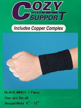 115 Wrist Standard (BLK) - Cozy Support